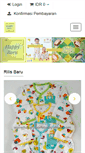 Mobile Screenshot of happybornbabyshop.com